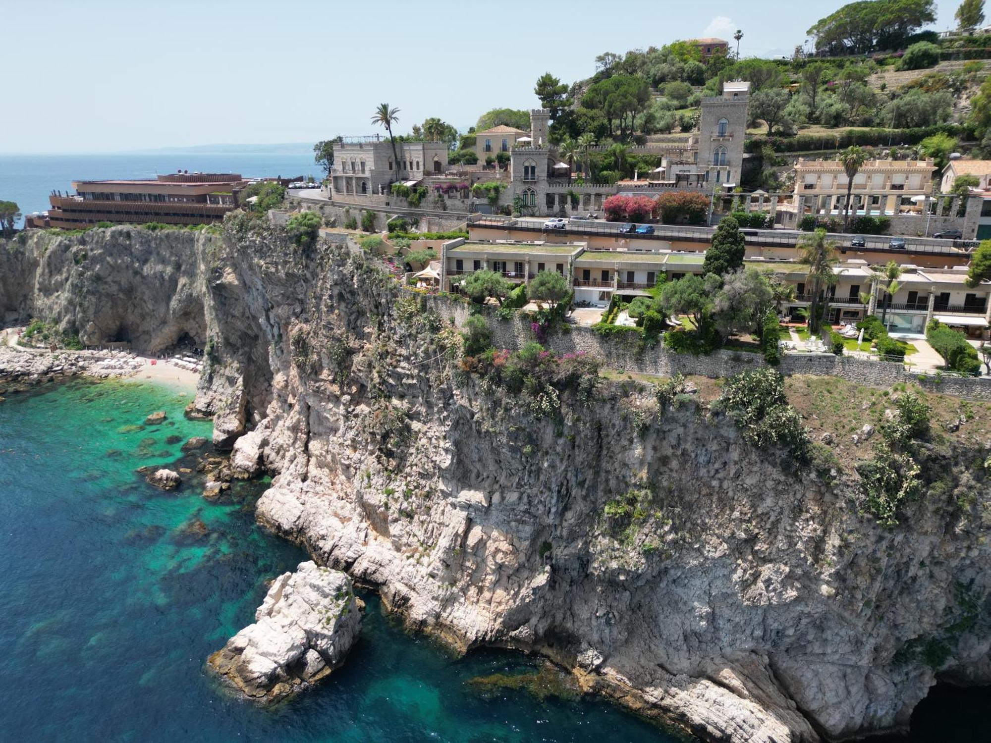 Villa Infinity Vista Mare E Relax Taormina Buitenkant foto
